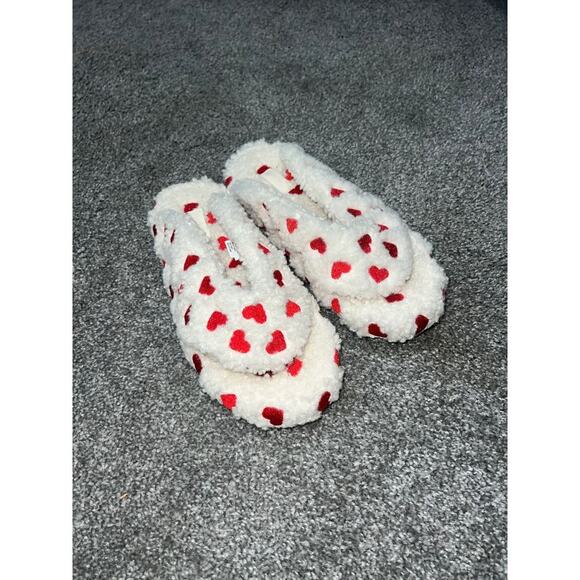 SKIMS Women's Valentine's Day Slippers  size 9 - Picture 1 of 5